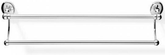 Sanco Oval Rail Баня Двойна Подов с винтове ​60x12см Сребрист