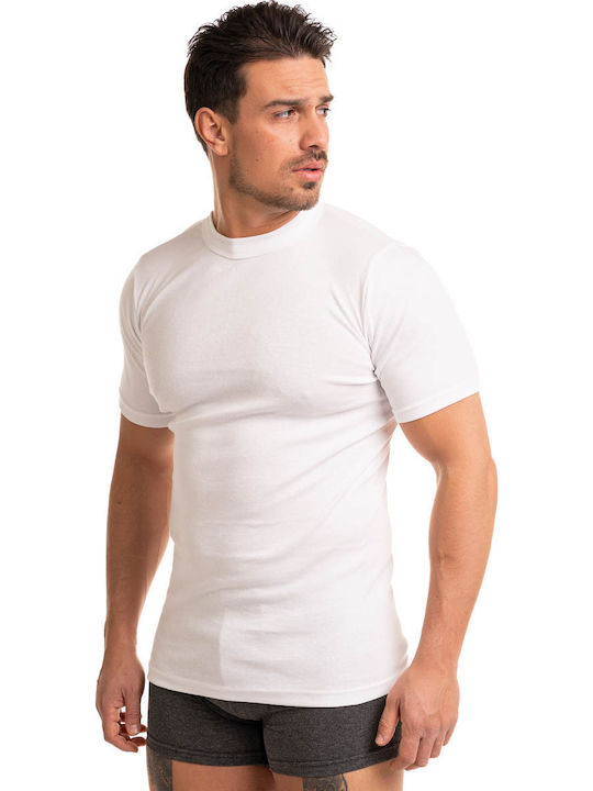 Men's Undershirt Short-sleeved White