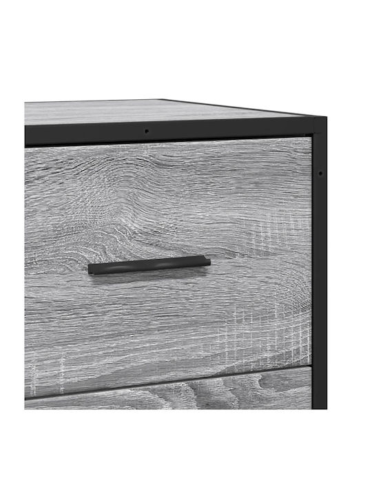 Office Storage Drawer Grey Sonoma L35.5xW35xH76cm