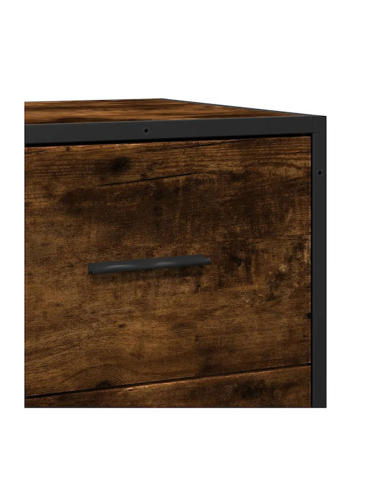 Office Storage Drawer Coffee L35.5xW35xH76cm