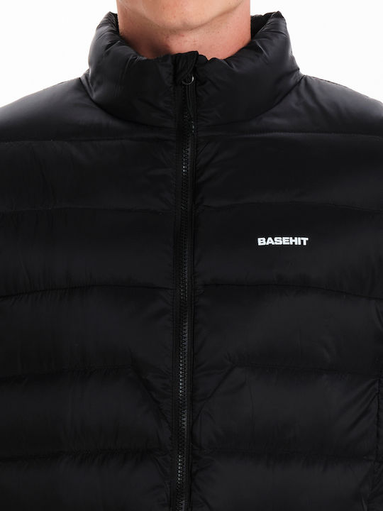 Зимно Puffer Водоустойчиво и Ветроустойчиво Мъжко Черно