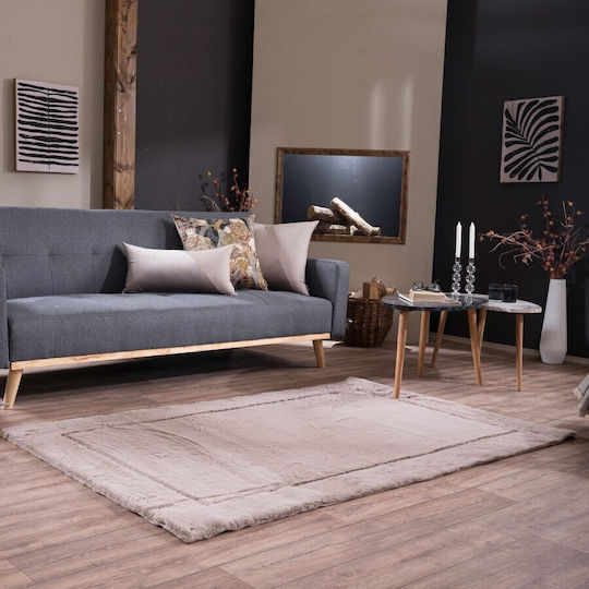 Teoran Floor Rutschfest Teppich Rechteckig Synthetisch,Polyester/Cotton/Leather 03