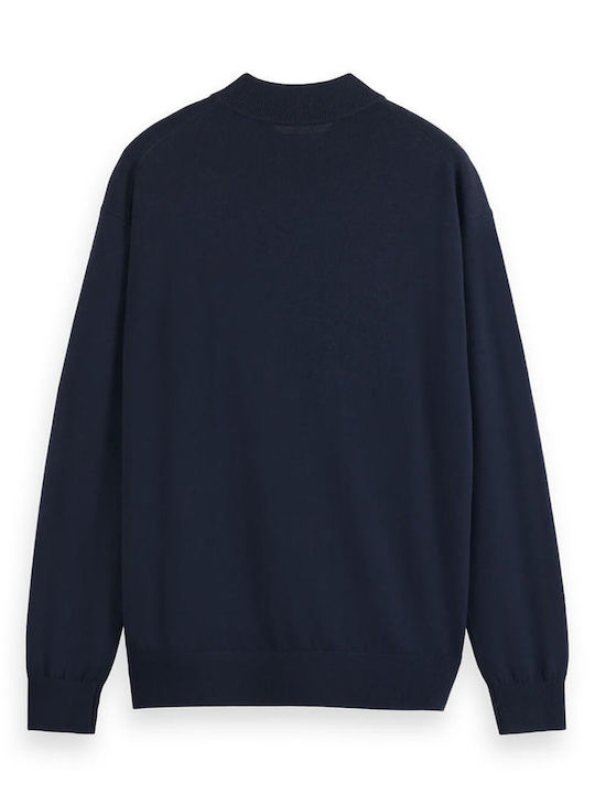 Scotch & Soda Neck Men's Sweater Night