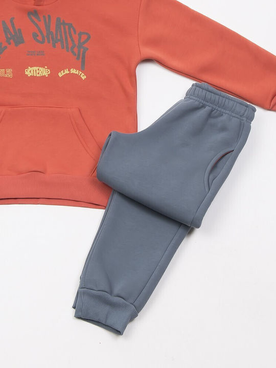 Trax Kids Sweatpants Set Orange