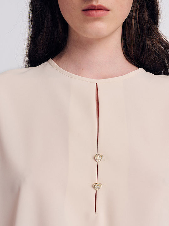 Women's Blouse Long Sleeve Ecru