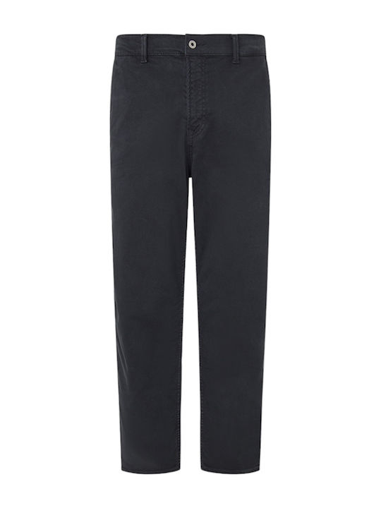 Stanley Ανδρικό Παντελόνι Τζιν Ελαστικό με Slim Tapered Εφαρμογή Μπλε