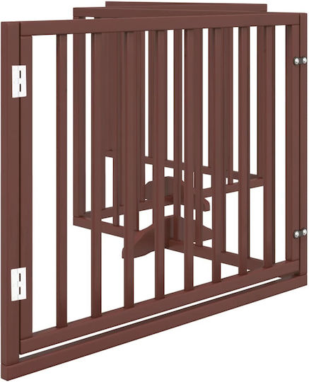 vidaXL Divider de verandă pentru Câini de Culoare Alb 320 x 60cm