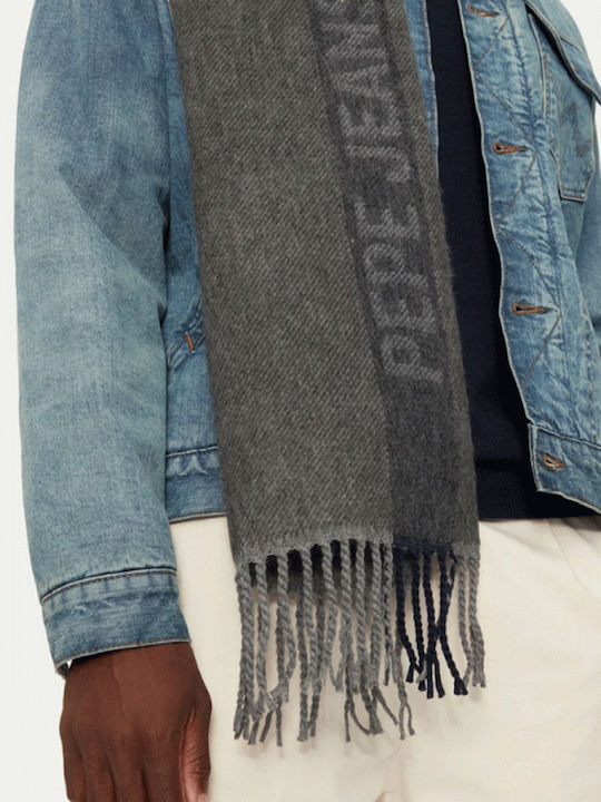 Pepe Jeans Men's Scarf Gray