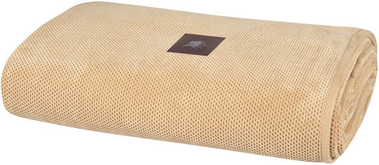 Greenwich Polo Club 3923 Ριχτάρι Διθέσιου Καναπέ Fleece 180x250εκ. Beige
