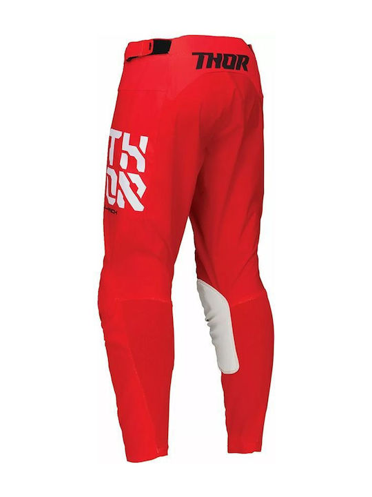 Thor Kids 4 Season Motocross Pants Red