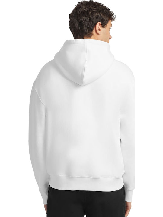 Hooded Cardigan Pure White