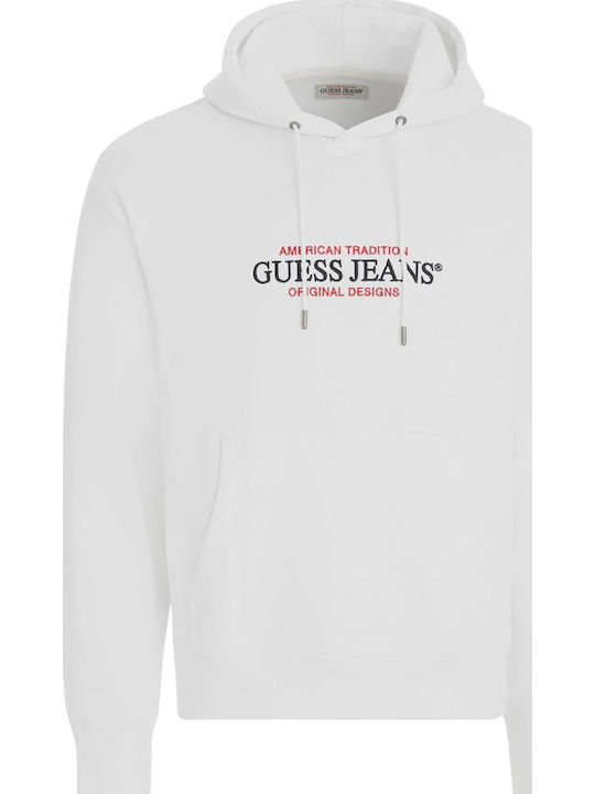 Hooded Cardigan Pure White