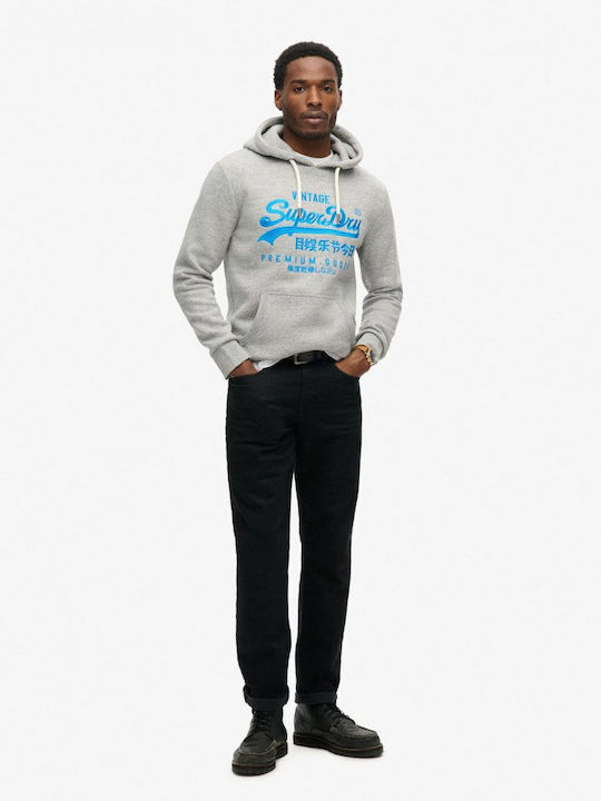 Суитшърт с Качулка Grey, Athletic Grey Marl