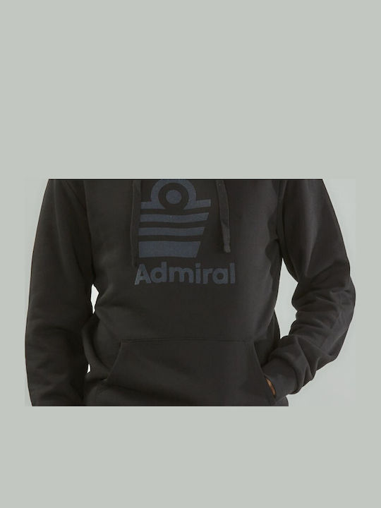 Sweatshirt With Hood Black
