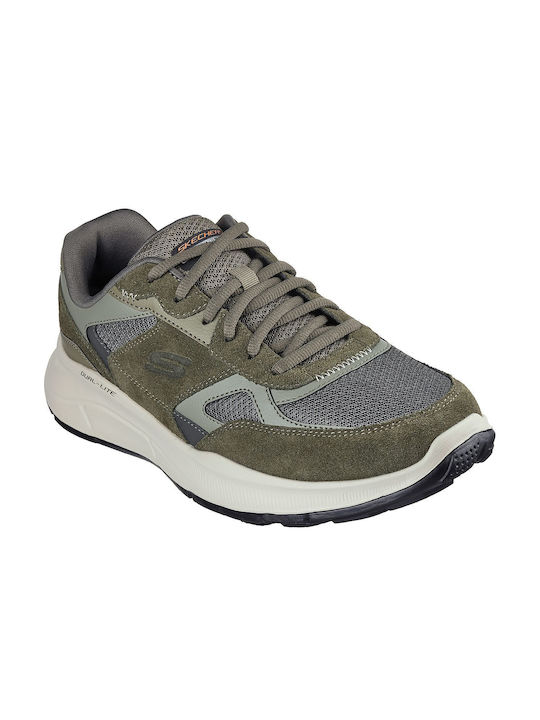 Skechers Relaxed Fit Equalizer Sneakers Olive