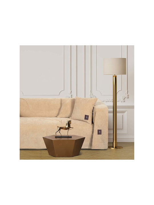 Greenwich Polo Club Sofa Cushion 3923 Fleece Beige 42x42 cm
