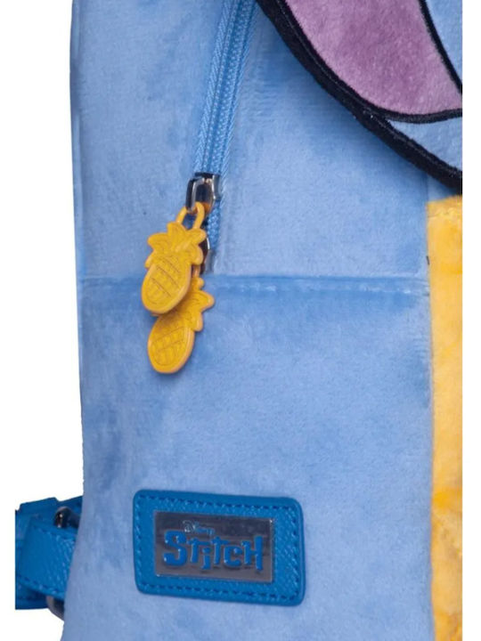 Difuzed Stitch School Backpack Elementary Blue 20 x 12 x 26cm