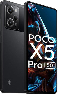 Xiaomi Poco X5 Pro NFC 5G Двойна SIM (6ГБ/128ГБ) Черно