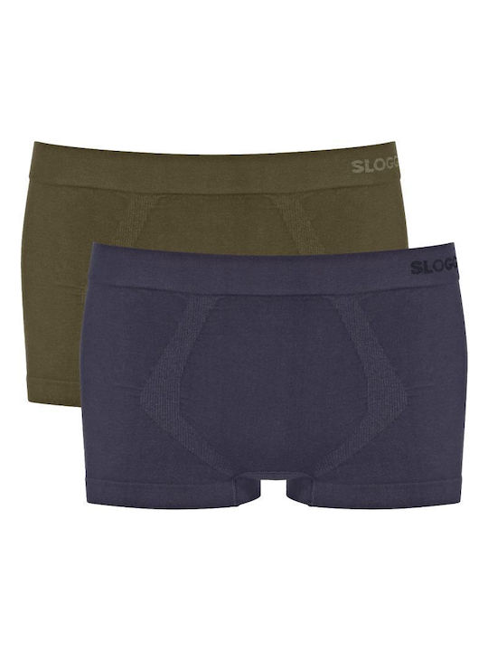 Sloggi Men's Boxers Green 2Pack