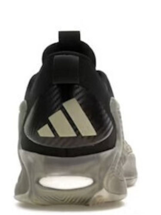 Anthony Edwards 1 Low Niedrige Basketballschuhe Silber Pebble / Core Black / Wonder Beige