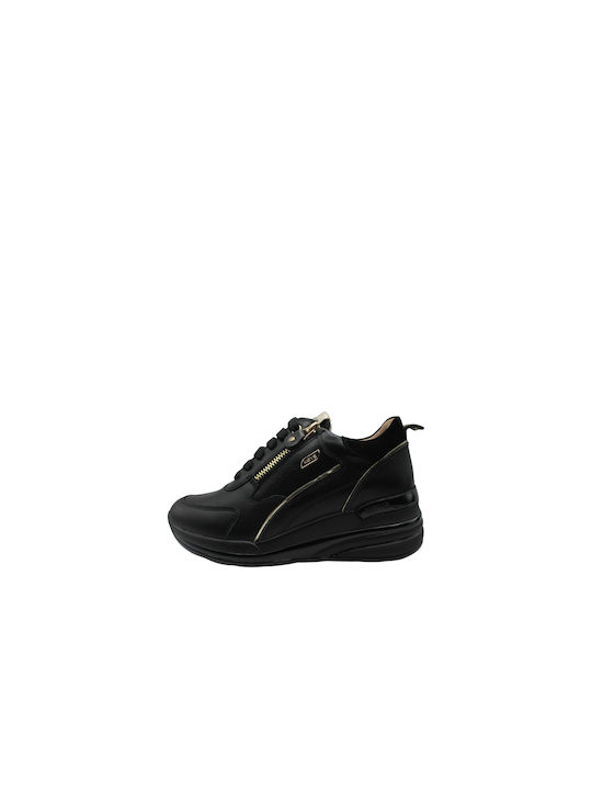 Keys Sneakers Black Gold