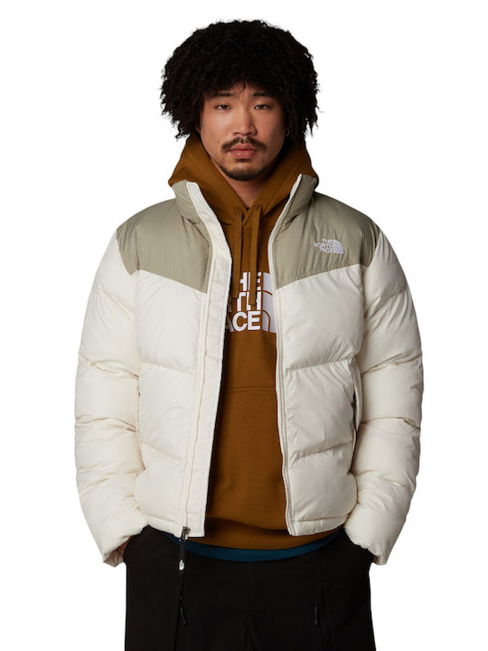 The North Face Saikuru Herren Jacke Lässig White Dune/clay Gr