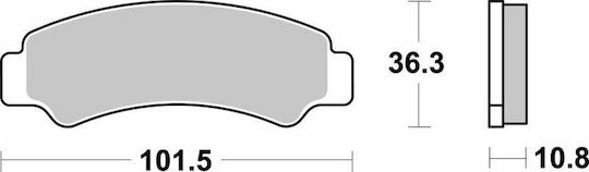 SBS Motorcycle Brake Pads