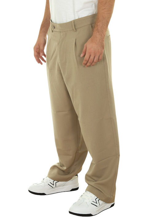 Nineteen Apparel Club Men's Trousers Beige