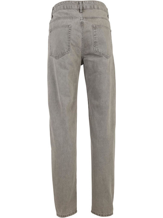 Herren Jeanshose mit Lose Gerade Anwendung Hellgrau