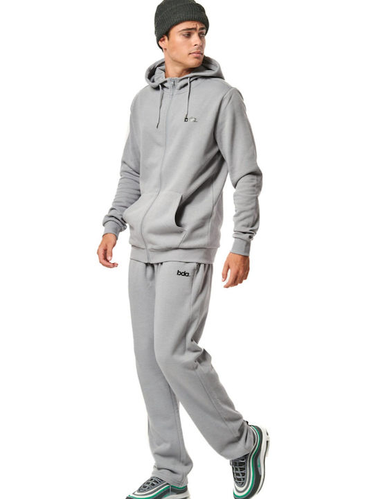 Body Action Herren-Sweatpants Fleece Grey