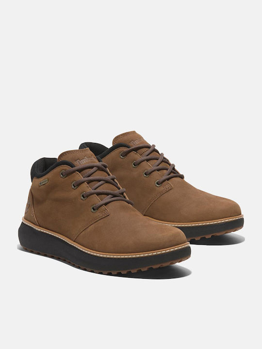 Leather Brown Men's Boots