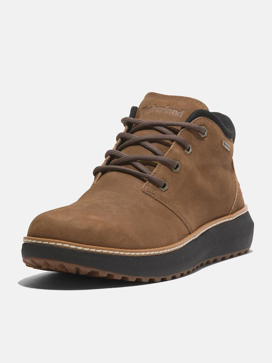 Leather Brown Men's Boots