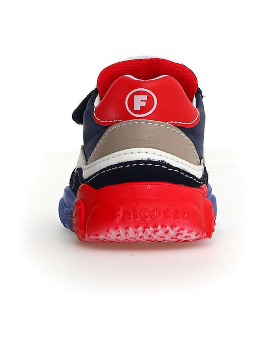 Falcotto Kinder Sneakers Anatomisch mit Klettverschluss Mehrfarbig