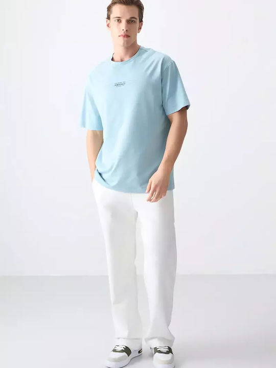 T-shirt Ανοιχτό Μπλε