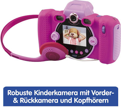 Vtech Kidizoom Duo FX Compact Φωτογραφική Μηχανή 8MP με Οθόνη 2.4" Ροζ