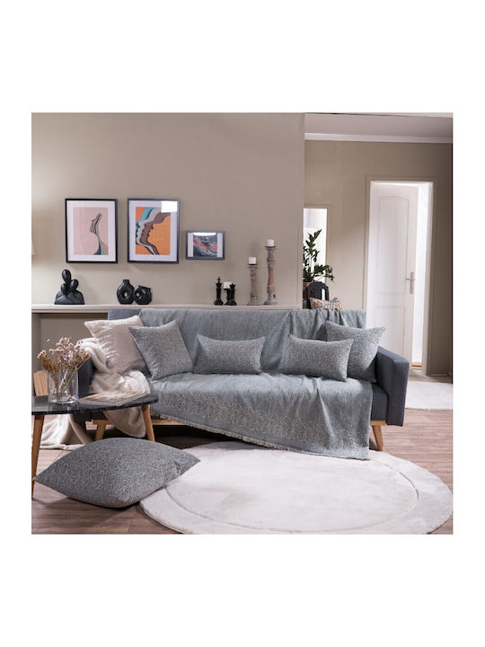 Teoran Maryland Ριχτάρι Πολυθρόνας Chenille 180x150εκ. 04