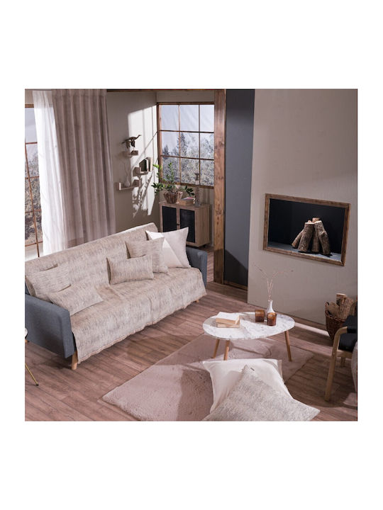 Teoran Toronto Three-Seater Sofa Throw Chenille 180x300cm 02