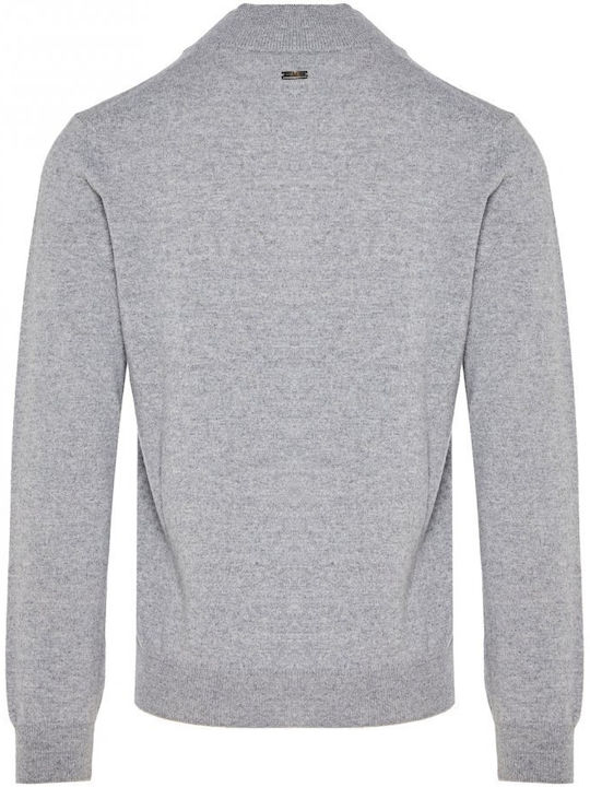 CC Collection Corneliani Men's Cardigan Gray