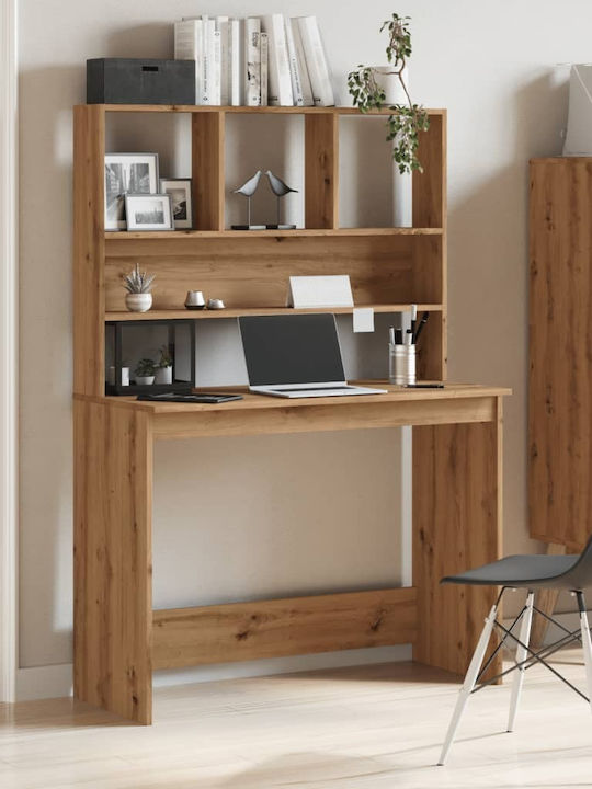 Desk Wooden Artisan Oak 102x45x148cm