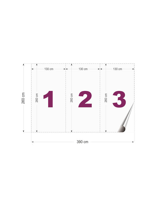 Decowalls Autocolant Decorativ pentru Copii Perete 3D 260x390buc