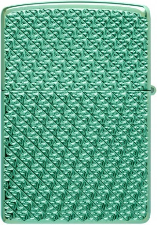 Zippo Armor Brichetă Rezistentă La Vânt Cu Flacără Verde