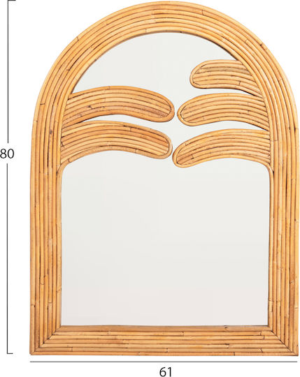 HomeMarkt Reflect Τοξωτός Μπεζ 80x61cm HomeMarkt Reflect Τοξωτός Μπεζ 80x61cm