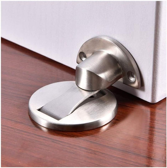 Închizător magnetic pentru ușă Zola, oțel inoxidabil, grosime 5 mm, argintiu