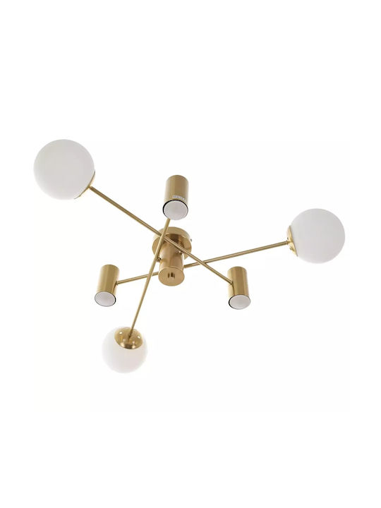 Eden Chandelier Matte Gold Elbulgaria 3xe27+3xgu10 3036cp/6