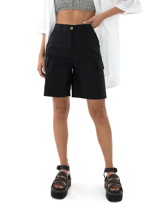 Baker's Dozen Women's Bermuda Shorts Cargo Black