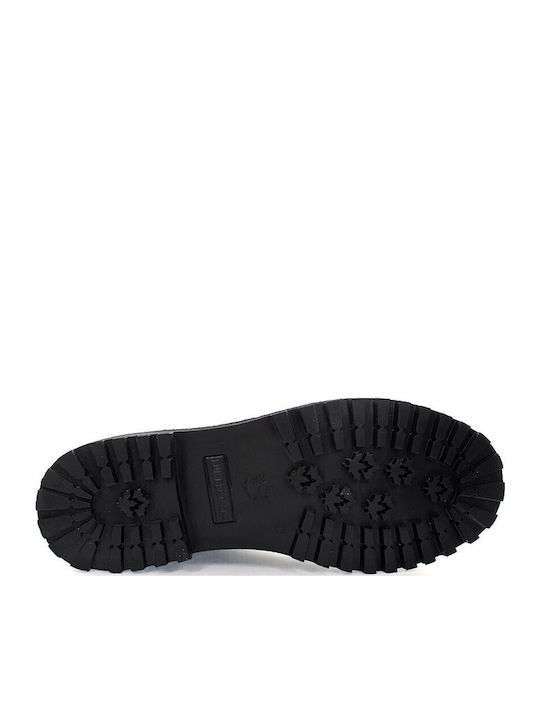 River Leather Black Men's Boots