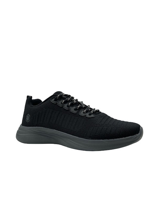 Lumberjack Kineto Sneakers Μαύρα
