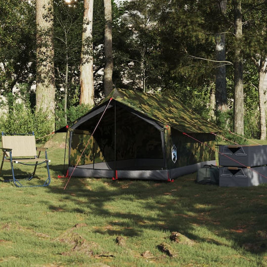 vidaXL Σκηνή Camping Πράσινη για 2 Άτομα 200x124x98εκ. Πράσινο