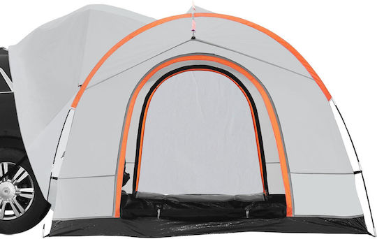 Vevor Camping Tent Tunnel Car Grey with Double Cloth 3 Seasons for 8 People 240x240x230cm