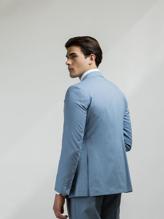Men's Suit Slim Fit Light Blue